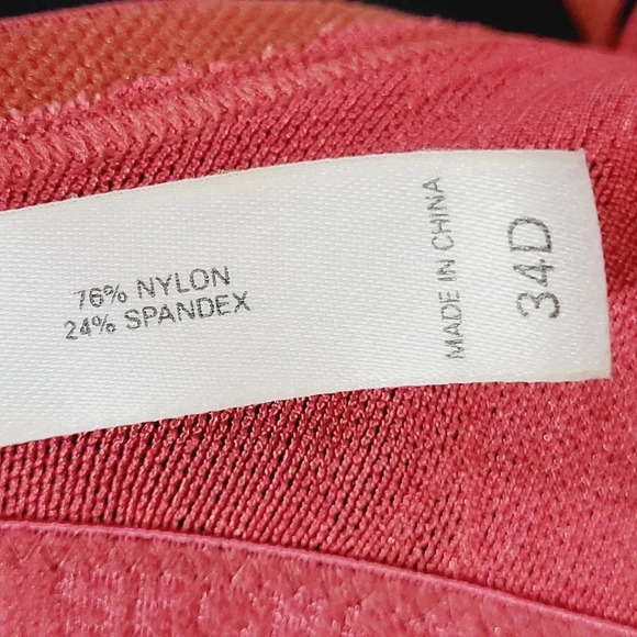 Victoria's Secret Deep Plunge "V" Logo UW Bra‎ 34D - Picture 5 of 6